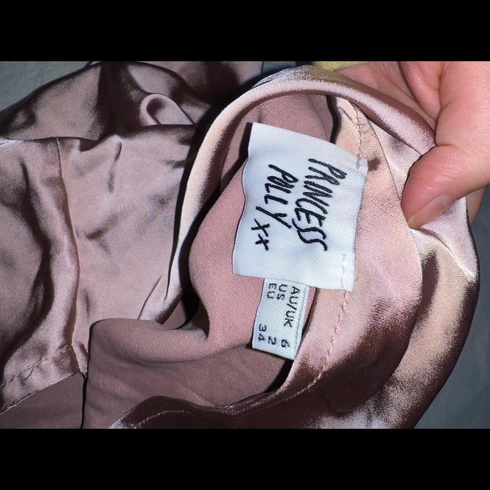 SAYDEE STRAPLESS MINI DRESS ROSE - Picture 5 of 5